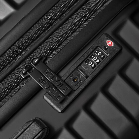 Redolz Essentials 18 4 Rollen Trolley 76 cm mit Dehnfalte