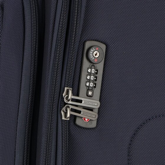 Piquadro Brief 4 Rollen Trolley 78 cm mit Dehnfalte