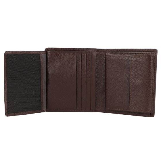 Braun Büffel Prato Geldbörse RFID Schutz Leder 9 cm