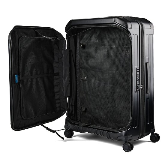 Piquadro PQ-Light 4 Rollen Trolley 78 cm mit Dehnfalte