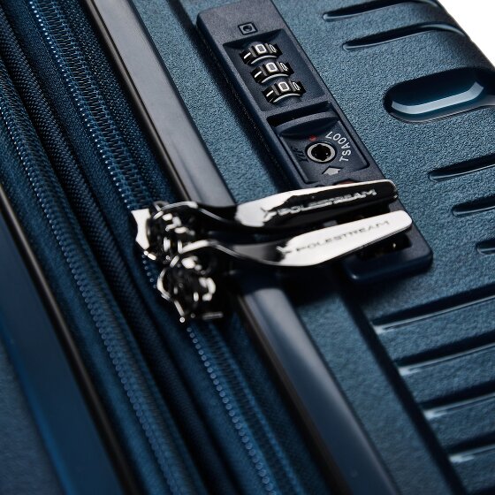 Polestream Paris 4 Rollen Trolley 69 cm mit Dehnfalte