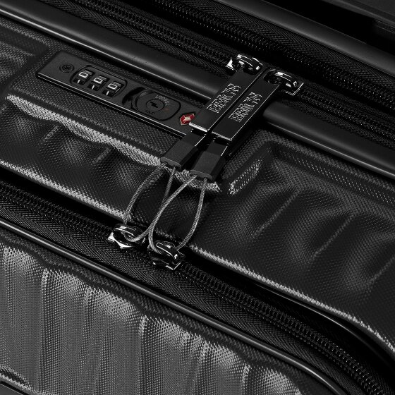 Bric's Cervia 2.0 4 Rollen Kabinentrolley S 55 cm Laptopfach mit Dehnfalte