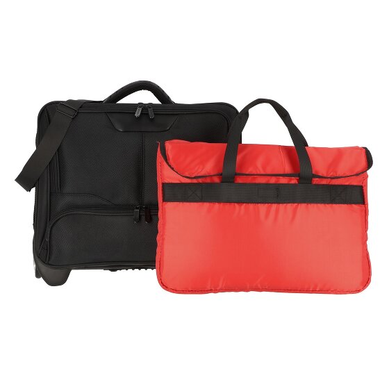 Dermata 2 Rollen Businesstrolley 41 cm Laptopfach