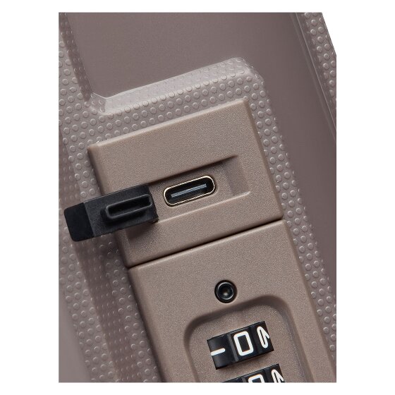 Delsey Paris Lutece 4 Rollen Kabinentrolley 55 cm mit Dehnfalte