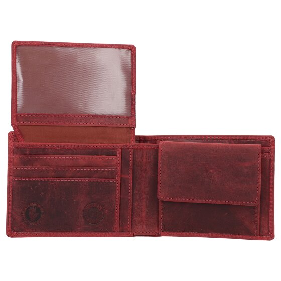 Greenburry Vintage Geldbörse Leder 13 cm