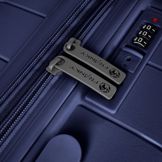 Franky London 4 Rollen Kofferset 3-teilig mit Dehnfalte