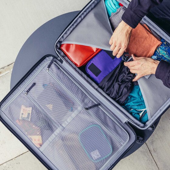 Gregory Quadro Pro 28 4 Rollen Trolley 71 cm mit Dehnfalte