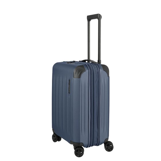 Travelite Dynamiic 4 Rollen Kabinentrolley 55 cm mit Dehnfalte