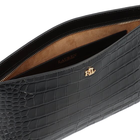 Lauren Ralph Lauren Top Clutch Tasche Leder 28 cm