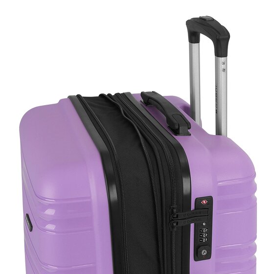 Gabol Uyiko 4 Rollen Kabinentrolley 54 cm mit Dehnfalte