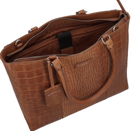 Burkely Cool Colbie Shopper Tasche Leder 35 cm Laptopfach