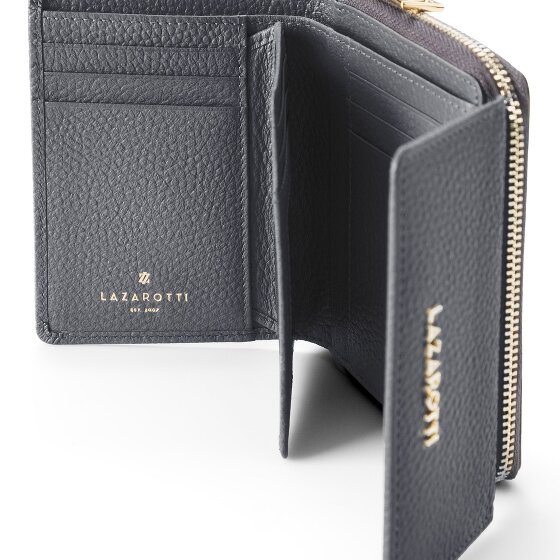 Lazarotti Bologna Leather Geldbörse Leder 12 cm