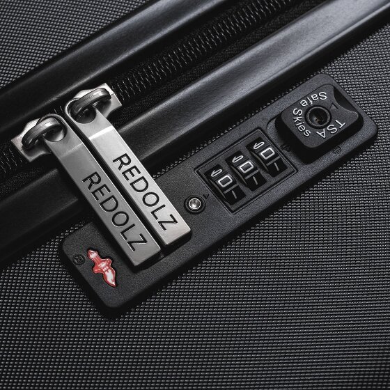 Redolz Essentials 08 3-SET 4 Rollen Kofferset 3-teilig