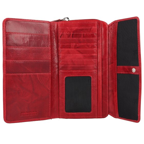 mano Donna Aurona Geldbörse RFID Leder 18 cm