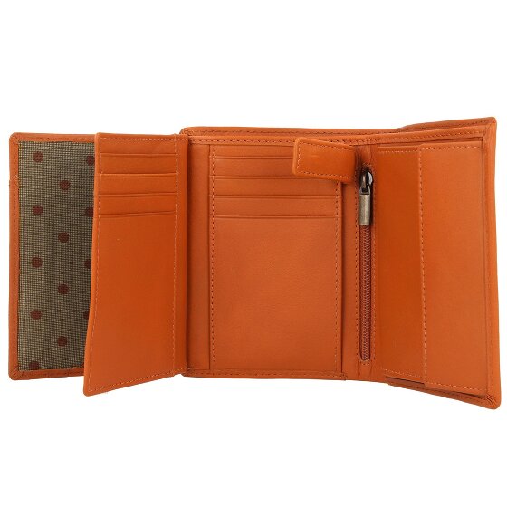 Esquire Peru Geldbörse RFID Leder 9,5 cm