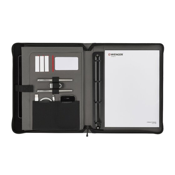 Wenger Venture Zippered Presentation Padfolio