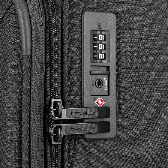 Travelite Skaii 4 Rollen Kofferset 3-teilig mit Dehnfalte