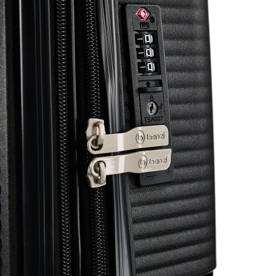 Benzi 5899 4 Rollen Kabinentrolley S 55 cm mit Dehnfalte