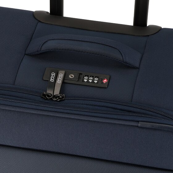 Jump Monthélys 4 Rollen Trolley 67 cm mit Dehnfalte