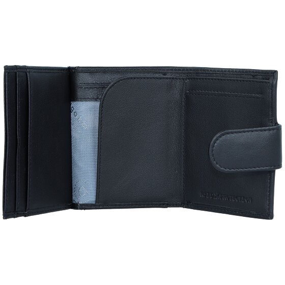 Bugatti Secure Smart Geldbörse RFID Leder 8 cm