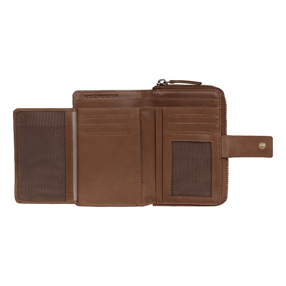Bugatti Noemi Geldbörse RFID Schutz Leder 14 cm