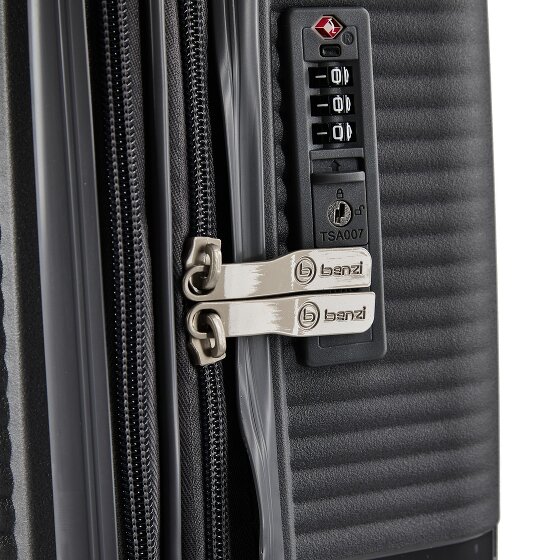 Benzi 5899 4 Rollen Kabinentrolley S 55 cm mit Dehnfalte
