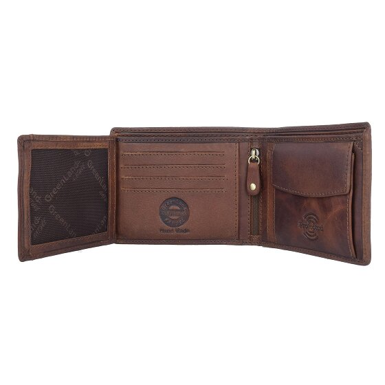 Greenland Nature Soft & Safe Geldbörse RFID Leder 12 cm