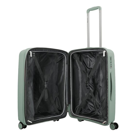Travelite Tamaris x Travelite Voyaage 4 Rollen Trolley M 76 cm mit Dehnfalte
