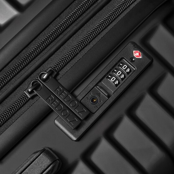 Redolz Essentials 18 4 Rollen Kofferset 3-teilig mit Dehnfalte