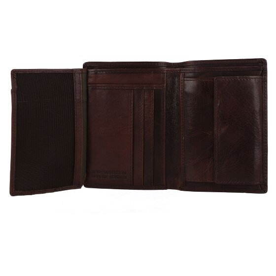 Greenburry Newport Geldbörse RFID Schutz Leder 12.5 cm