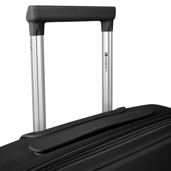 Franky London 4 Rollen Trolley L 74 cm mit Dehnfalte