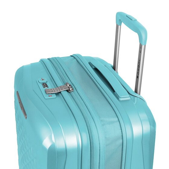 Gabol Queens 4 Rollen Kabinentrolley S 54 cm mit Dehnfalte