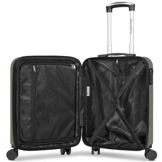 Check.In Paradise 2.0 4 Rollen Kabinentrolley S 55 cm mit Dehnfalte