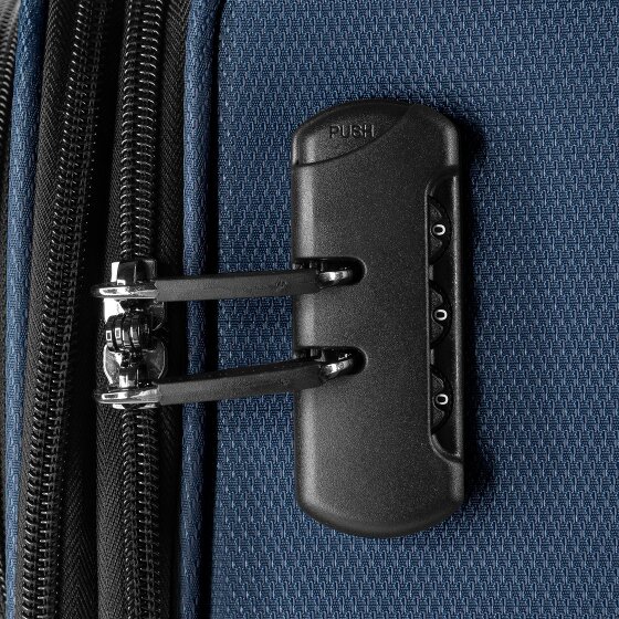 Bugatti Valencia Soft 4 Rollen Trolley M 65 cm mit Dehnfalte