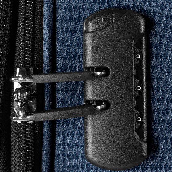 Bugatti Valencia Soft 4 Rollen Trolley M 65 cm mit Dehnfalte