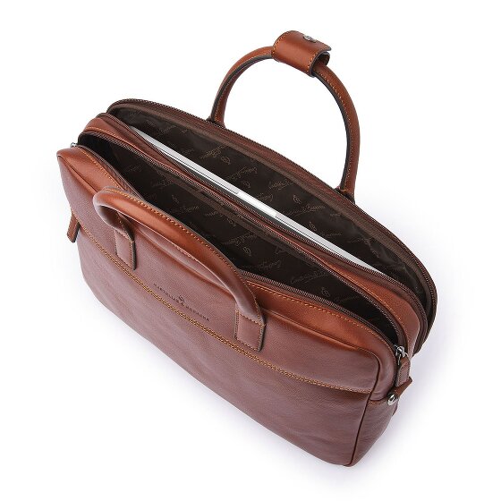 Castelijn & Beerens Aktentasche Leder 40 cm Laptopfach