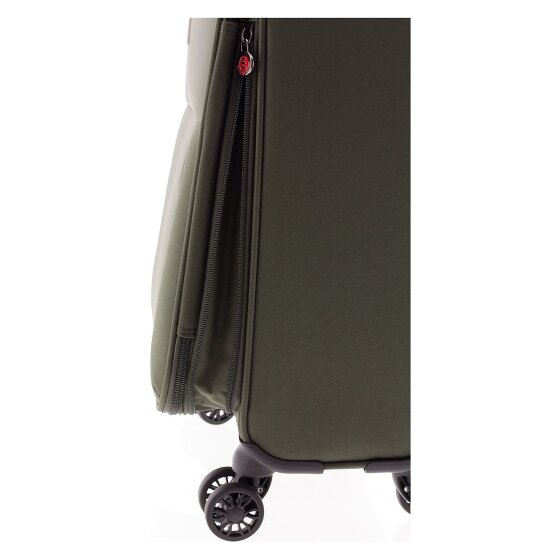 Gladiator 3700 4 Rollen Kabinentrolley 55 cm mit Dehnfalte