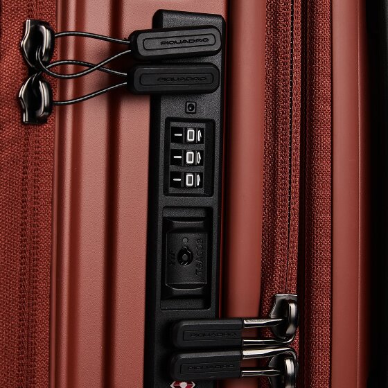 Piquadro PQ-Light 4 Rollen Trolley M 69 cm mit Dehnfalte
