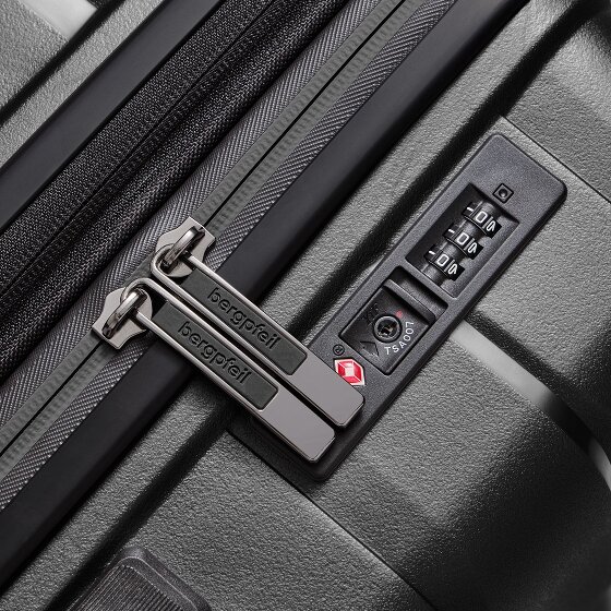 Bergpfeil Travel 4 Rollen Kabinentrolley S 55 cm mit Dehnfalte
