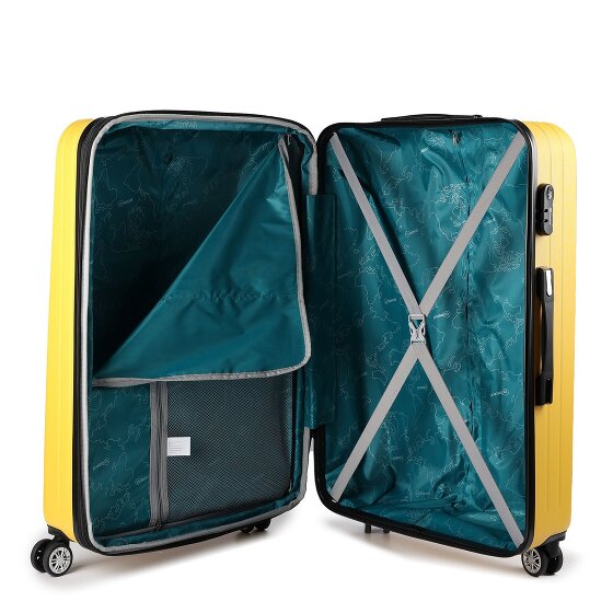 Benzi 5493 4 Rollen Trolley M 66 cm mit Dehnfalte