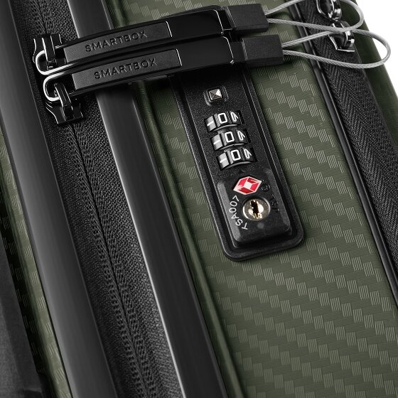 Smartbox Edition 01 4 Rollen Kabinentrolley 55 cm Laptopfach