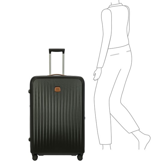 Bric's Taormina 4 Rollen Trolley L 82 cm mit Dehnfalte