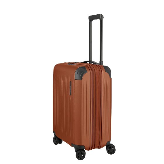 Travelite Dynamiic 4 Rollen Kabinentrolley 55 cm mit Dehnfalte