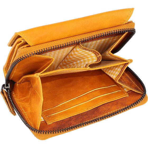 Mika Geldbörse Leder 13 cm