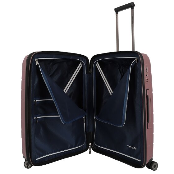 Travelite Air Base 4 Rollen Kofferset 3-teilig mit Dehnfalte