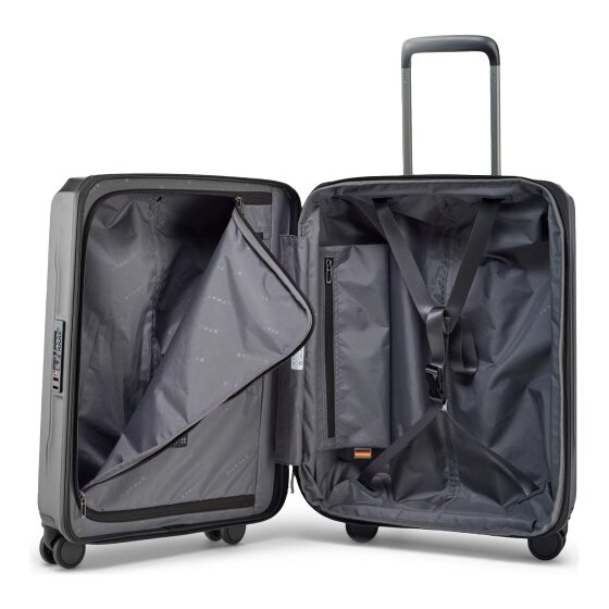 Stratic Phoenix 4 Rollen Kabinentrolley 55 cm mit Dehnfalte