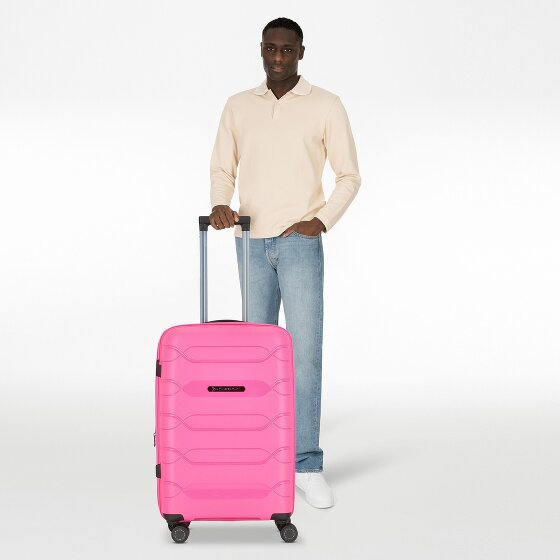 Polestream Strz by Asteroid 4 Rollen Trolley M 64 cm mit Dehnfalte