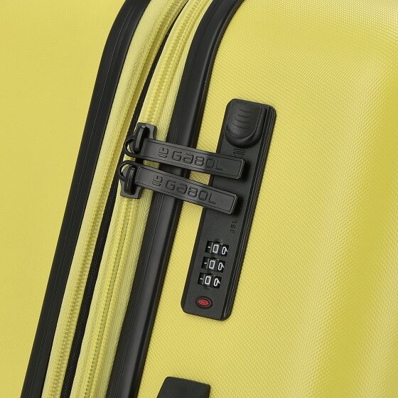 Gabol Future Plus 4 Rollen Trolley 66 cm mit Dehnfalte