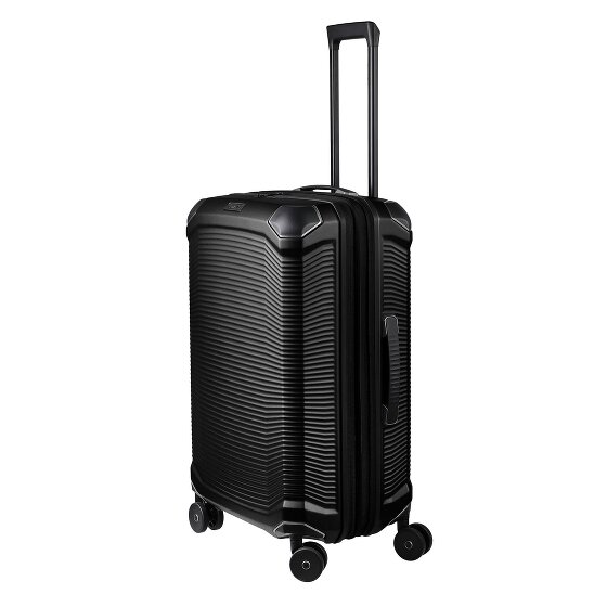 Travelite Millennium 4 Rollen Trolley 67 cm mit Dehnfalte