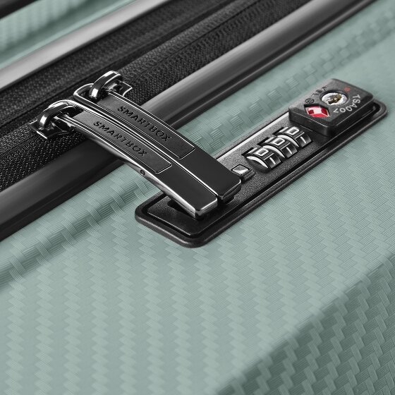 Smartbox Edition 01 4 Rollen Kabinentrolley 55 cm mit Dehnfalte